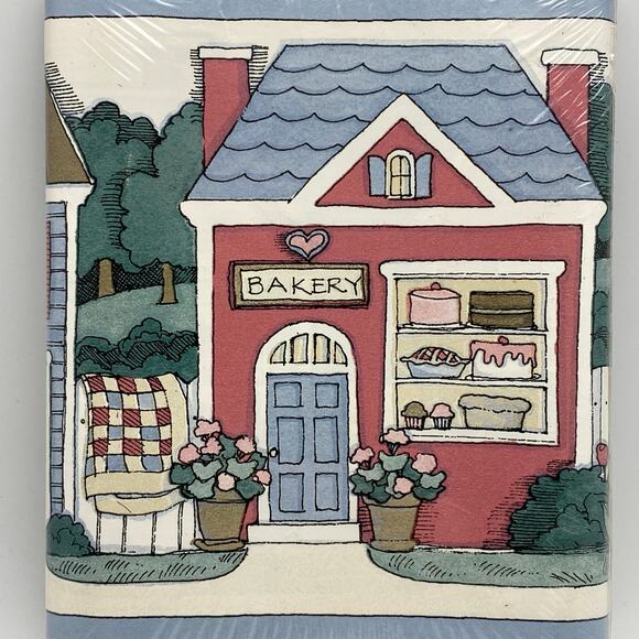 New Lot 3 IMPACT Self Adhesive 5 Yard Wallpaper Border Country Bakery TTCS1006B - Picture 4 of 8